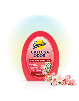 CatturaOdori Gel Ambienti 3in1 Fiorito